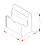 Bibliothèque Coffre à Jouets 2-en-1 Blanc - Meuble Montessori avec Porte-Livres et Poignées Transport - Rangement Chambre Enfant Cozy Kids | Mobilier Organisation Bois Naturel