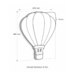 Veilleuse-Murale-LED-Montgolfiere-Enfant