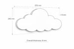 Veilleuse Murale LED Nuage Enfant