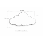 Éléphant endormi sur un nuage