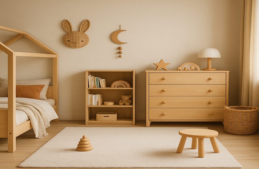 chambre enfant style scandinave