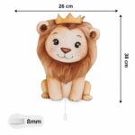 Veilleuse Murale LED Lion Couronne