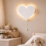 Veilleuse Murale Cœur LED Personnalisable Prénom