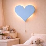 Veilleuse Murale Cœur LED Personnalisable Prénom