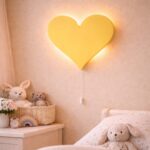 Veilleuse Murale Cœur LED Personnalisable Prénom