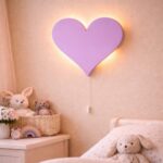 Veilleuse Murale Cœur LED Personnalisable Prénom