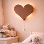 Veilleuse Murale Cœur LED Personnalisable Prénom