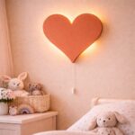 Veilleuse Murale Cœur LED Personnalisable Prénom