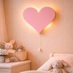 Veilleuse Murale Cœur LED Personnalisable Prénom
