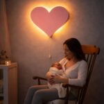 Veilleuse Murale Cœur LED Personnalisable Prénom