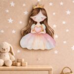 Veilleuse Murale LED Princesse avec Cœur