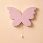 Veilleuse Murale Papillon Bois LED Silhouette | Chambre Fille